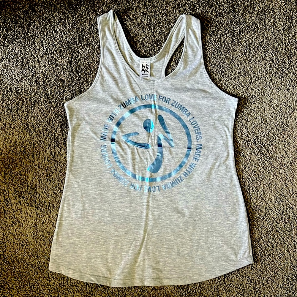 Zumba Racerback Tank size M
